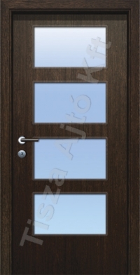 F standard üveges dekor beltéri beltéri ajtó
